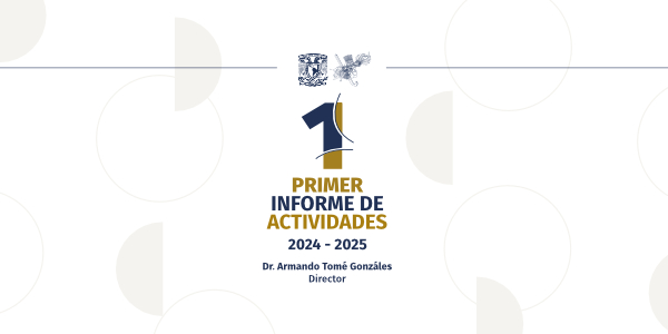 Portada: Primer Informe de Actividades 2024-2025